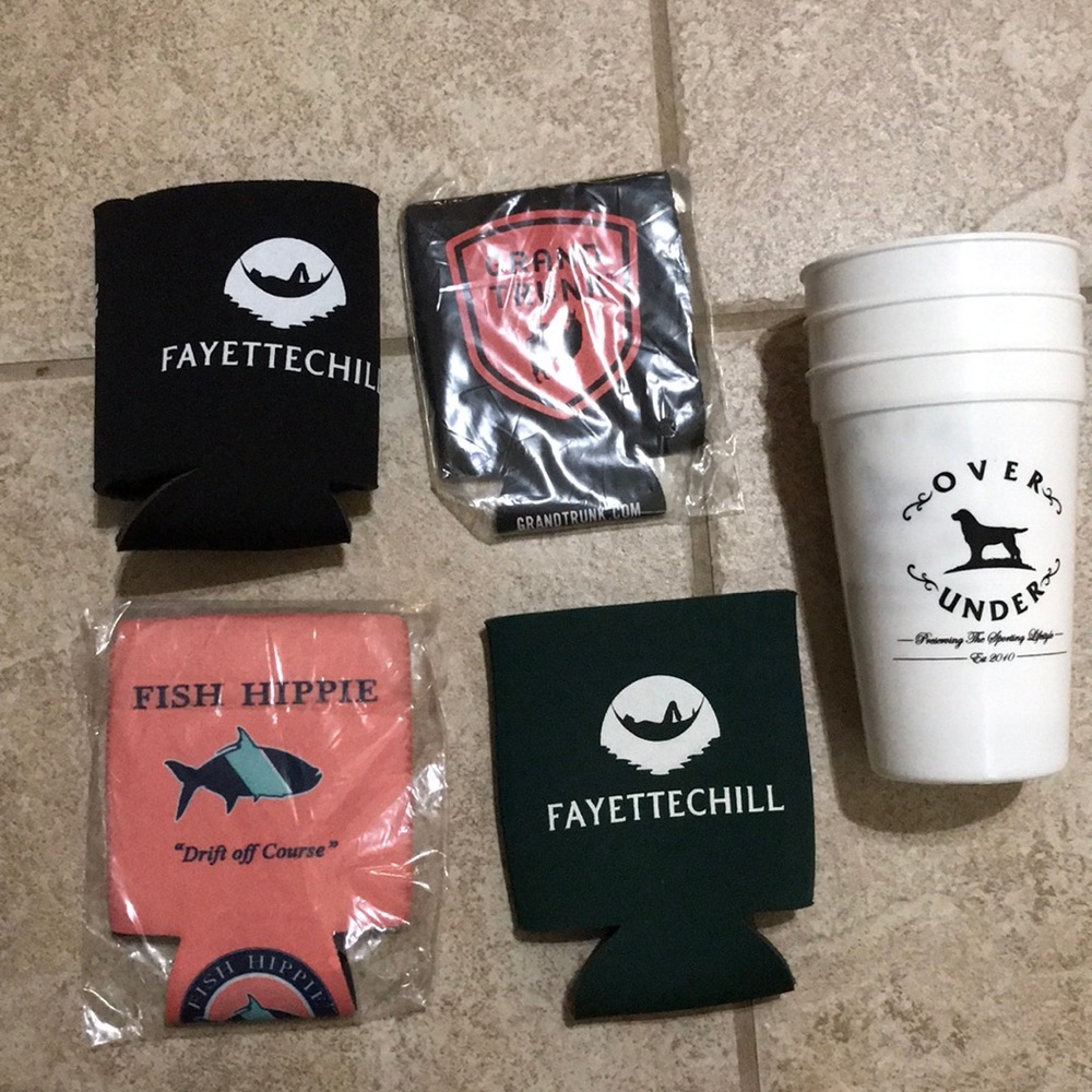 Koozies/cups